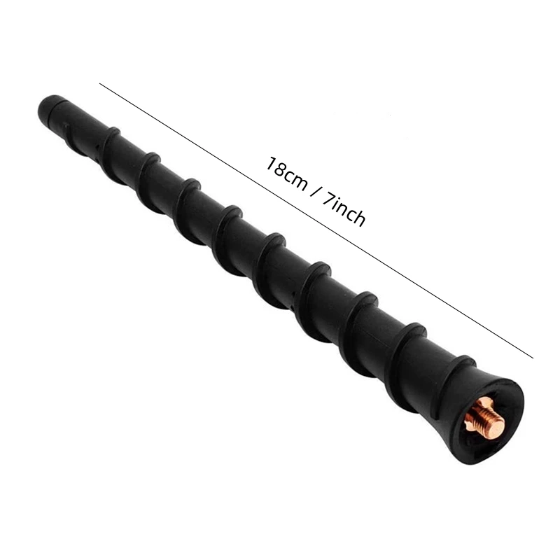Car Roof Antenna, Radio Antenna, Noise Resistant Flexible Mast Radio FMAM Antenna General Motors Stereo Automatic Roof Mudguard