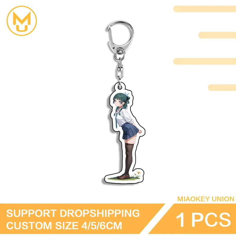 Mao Mao Military Keychain Decorative Line Of Photo Wall Key Slot Trendy Anime Peripheral Product Decorations Pocket Pussy