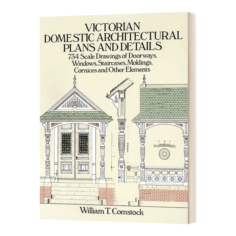 

Victorian Domestic Architectural Plans and Detail, Bestselling books in English, Architecture books 9780486254425