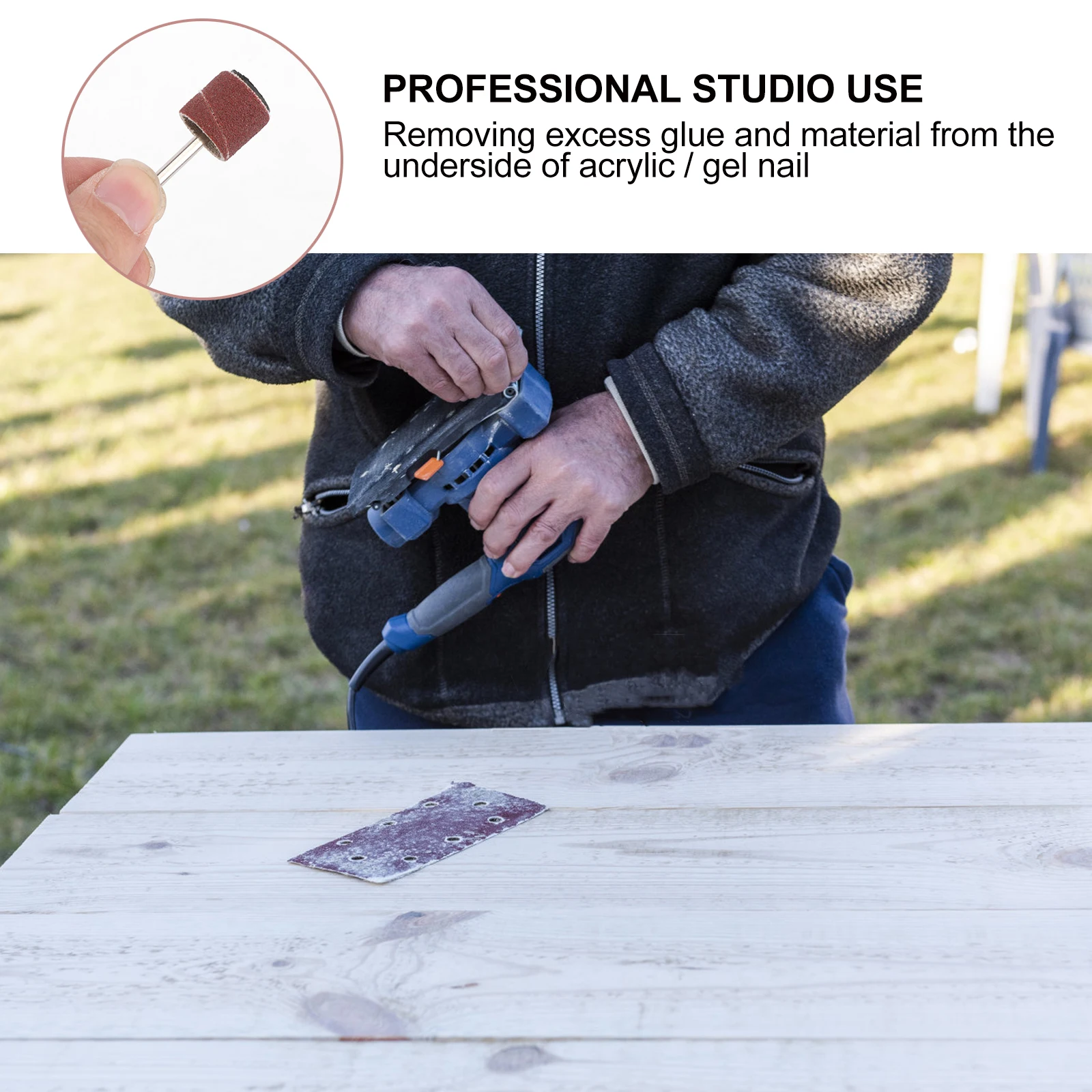 

66pcs Drum Bands Set Sanding Bands Drum Mandrels Reusable For Ceramics Stone Glass Wood Carving Grinding Rotary Tools