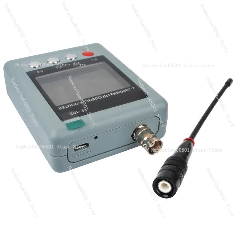 SF-103 Intercom Handheld Frequency Meter Analog DMR Digital Signal Reader Mute Frequency Meter