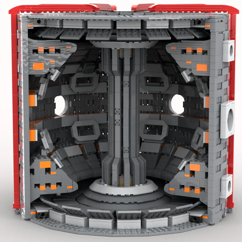 

4563 шт., модель Fusions Researchs MAST Upgrade Tokamakses, подробная модель Moc Diy BuildingBlock, игрушка на день рождения, подарок для энтузиастов науки
