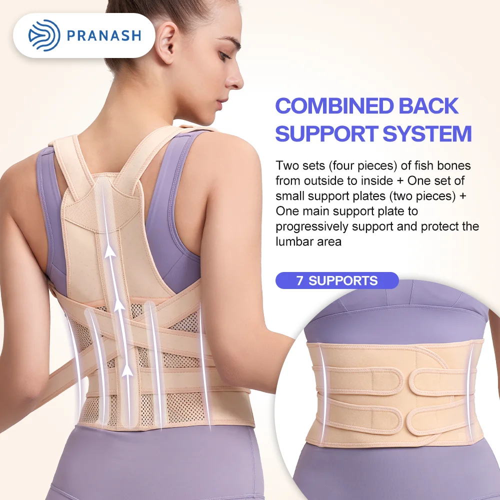 Back Posture Corrector for Women, Brace Corset, Back Posture Corrector Belt, Vest for Column Posture Correction