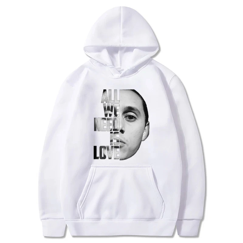 Canserbero Hoodies Men Fashion Rapper Graphic Printed Sweatshirts Women Casual Harajuku Streetwear Tracksuit Hooded Pullover