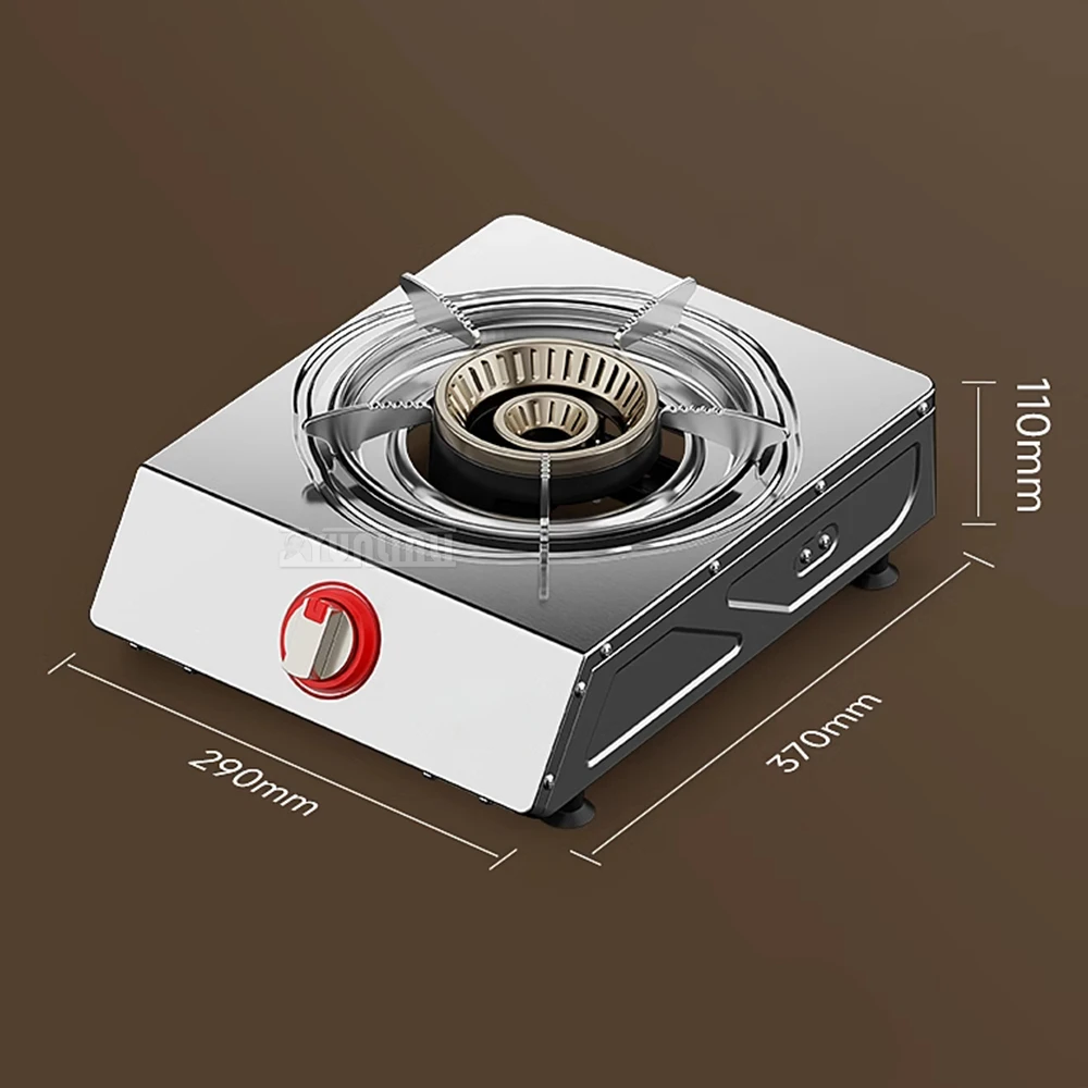 Коммерческая газовая варочная панель, одна плита из нержавеющей стали, настольная газовая плита Fogao, бытовая газовая плита Fierce Fire Encimera Cocina Gas