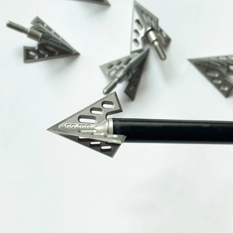 1PC Outdoor Portable Kreatif EDC Stainless Steel S3 Kepala Panah Berburu Aksesoris Alat