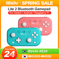 8BitDo Gamepads for Nintendo Switch Controller Lite 2 Controle for Raspberry Pi Android iOS iPadOS tvOS macOS Turtbo function