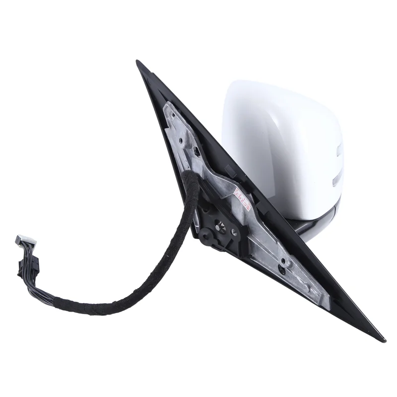 

BB-Left Side Door Power Rear View Mirror Assembly White For Mercedes Benz W221 S Class S300 S400 S500 S550 2010-2013 Parts