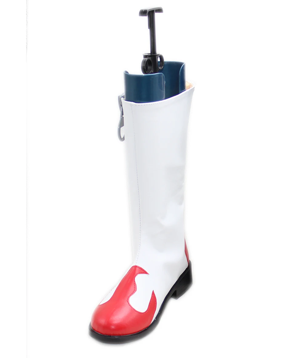 Brdwn Gurren Lagann Women's yoko Nia Teppelin Middle Cosplay Boots High Heels Custom Shoes