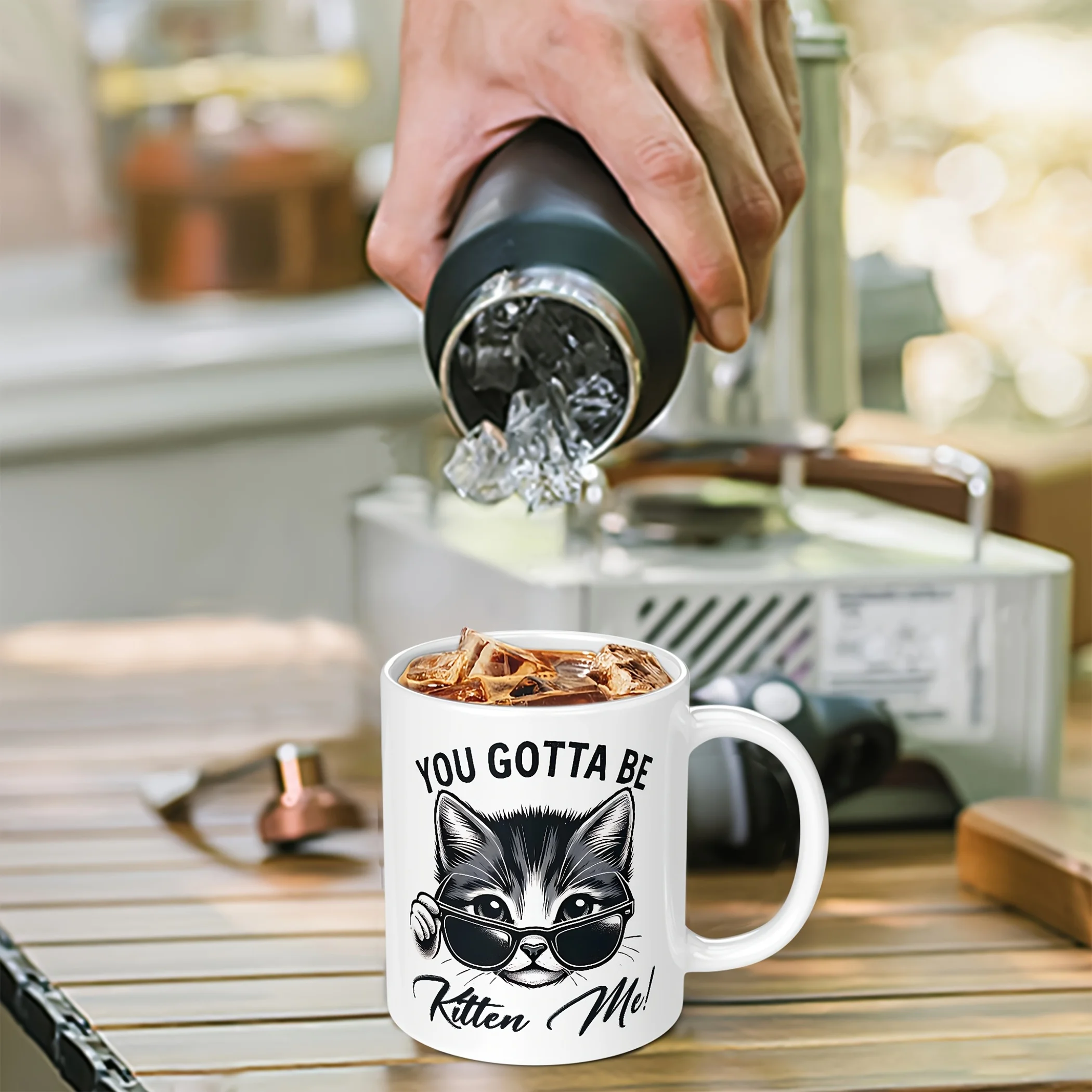 1pc Funny Cat Mug with 