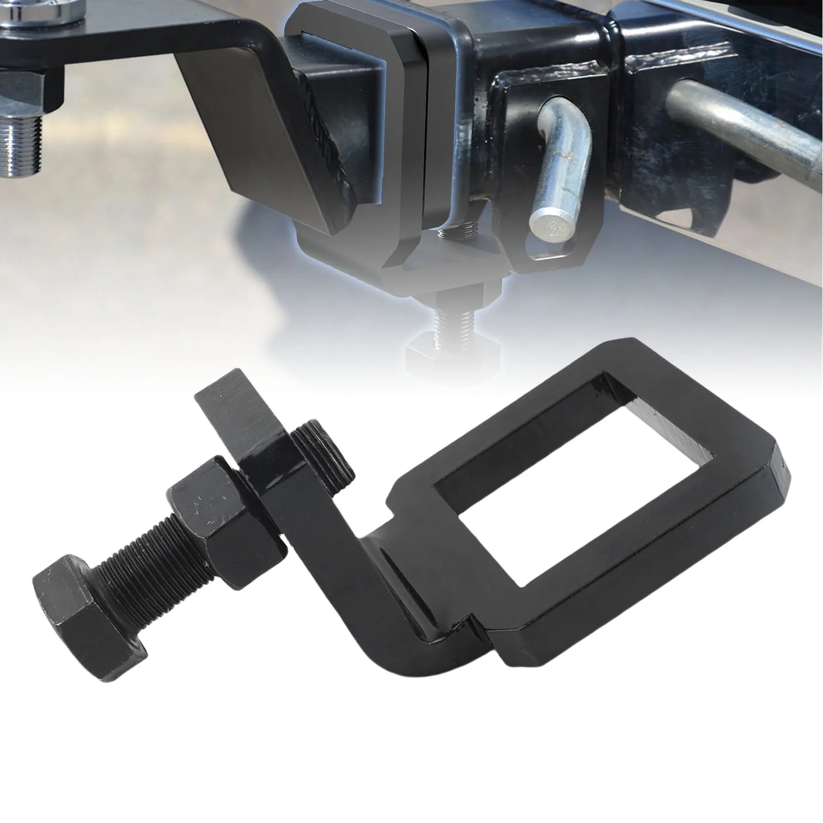 

Натяжитель сцепного устройства против погремушки, 2-дюймовая резьба 3/4 дюйма, сверхмощный высокопрочный синтетический стальной порошковое покрытие, стабилизатор сцепного устройства прицепа