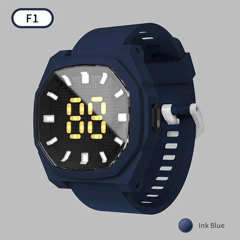 New Men Digital Watches Military Sports Silicone LED Watches for Men Women Fashion Casual Luminous Electronic Clock Reloj Hombre