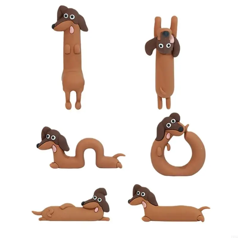 Dog Fingurine Computer Monitor Decors Mini Dog Screen and Decorations Personalize Car Accessories Mascots Crafts