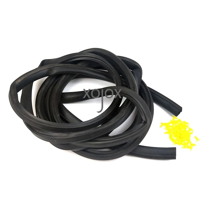 XOJOX For XCMG XE80 85 200 210D 230C 370C-642976771954 door sealing rubber strip Leather strip pressing excavator accessories