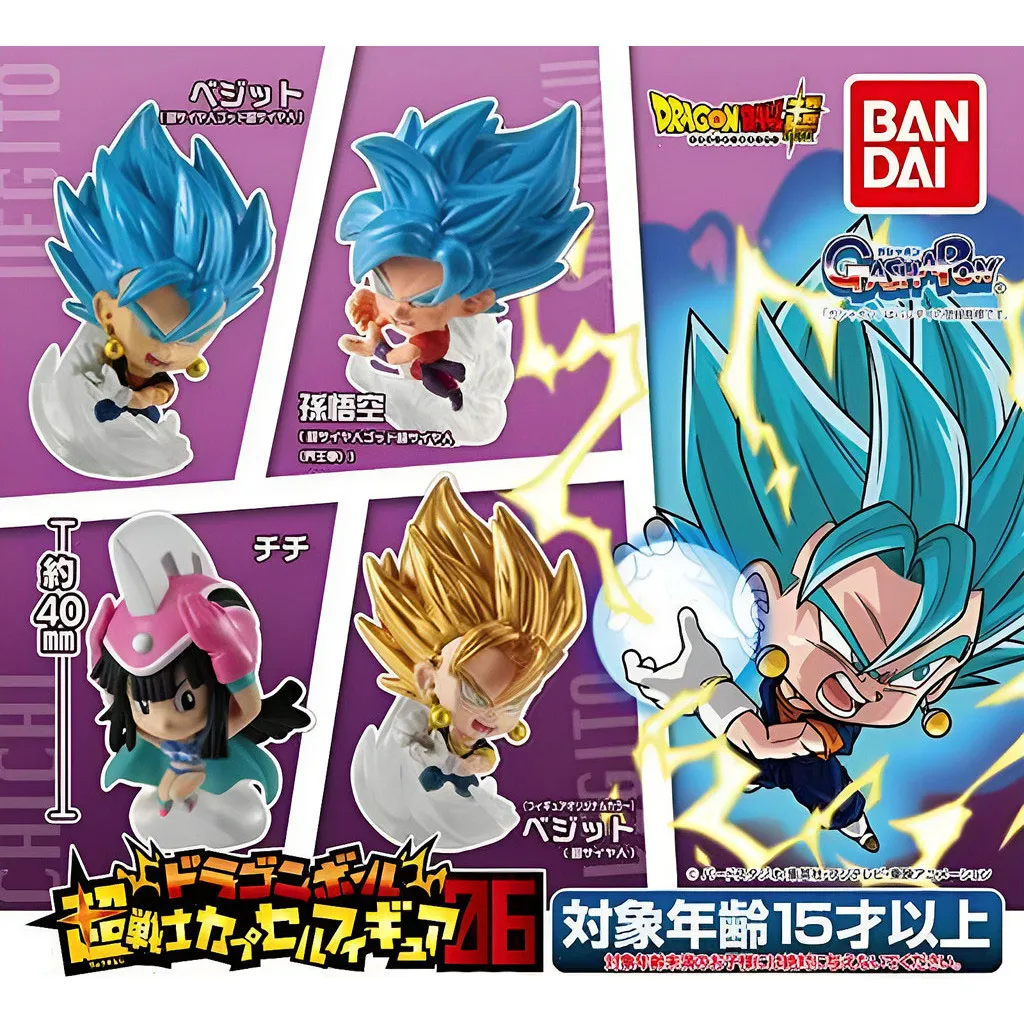

Dragon Ball Super Gashapon Series 06 - Goku/Chi-Chi/Gogeta Figures (Desktop Collectibles)