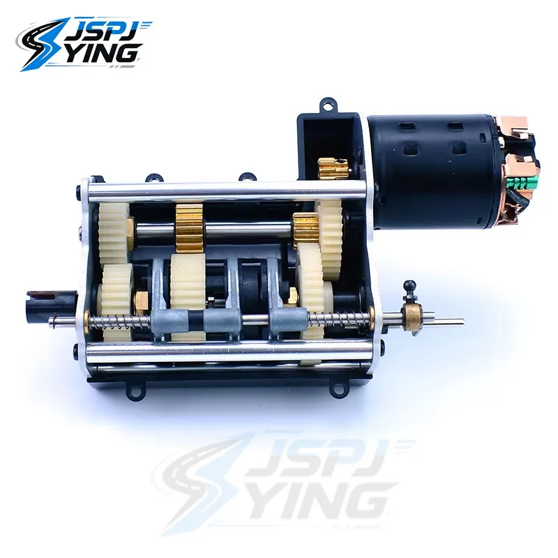 1/14 Tamiya RC Truck Upgrade Brass Gearbox Gear Set, Metal Transmission Gears for Scania 770S R620 Volvo 3363 1851 MAN Tractor