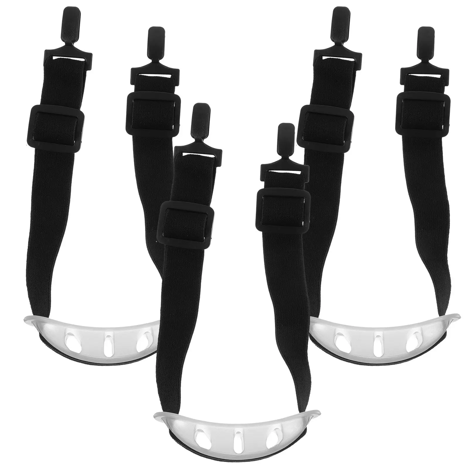 3pcs Safety Chin Strap Adjustable Durable Polyester Replacement Straps Construction Hard Hat Protecting Comfortable