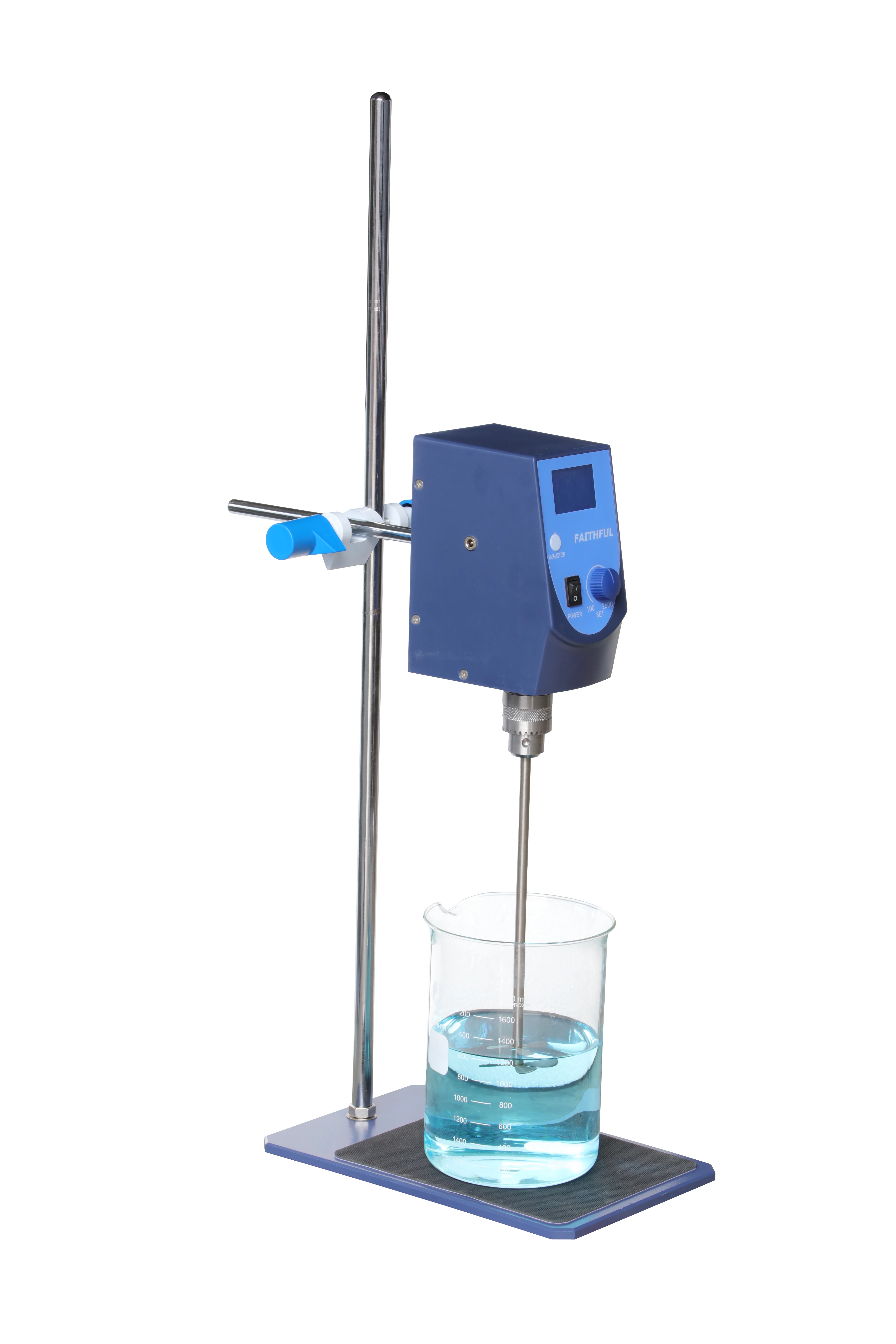 LCD display Overhead Stirrer for laboratory Top mounted magnetic stirring Overhead Stirrer 20L