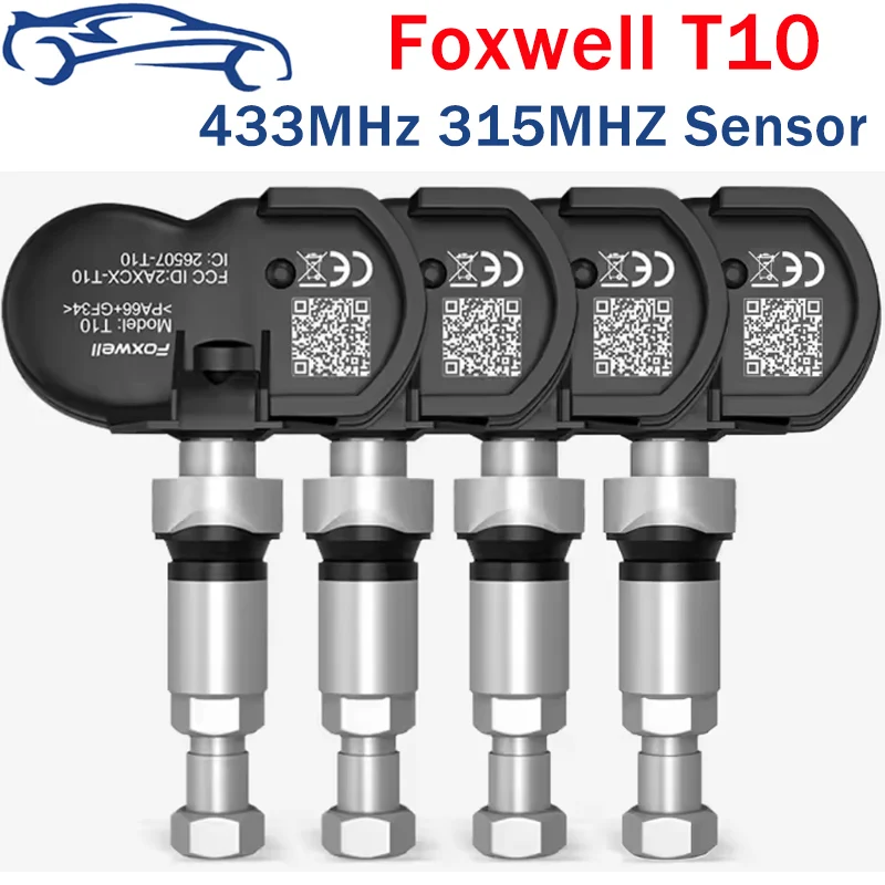 Foxwell T10 MX-Sensor TPMS 2 in 1 433MHz 315MHZ OE Universal Activate Programming Tire Pressure Monitor Test Repair Tools T1000