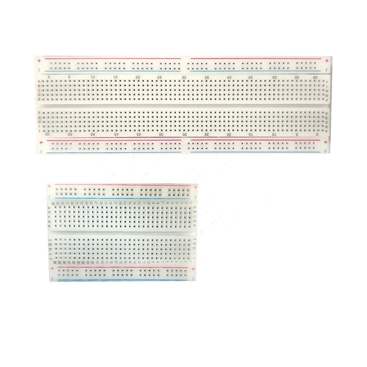 400/830 MB-102 Points Breadboard 830 points Breadboard Solderless PCB test Board 400 Hole Breadboard MB102 Test Develop DIY