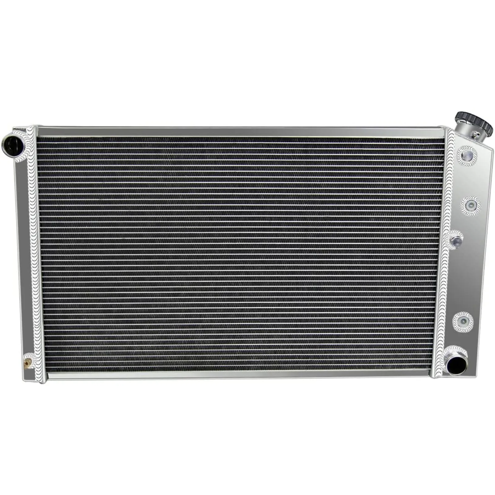 US  3 Row Aluminum Radiator for GM Cars, Chevrolet/Buick/GMC Truck Pickup / 34'' Overall Wide, CC161