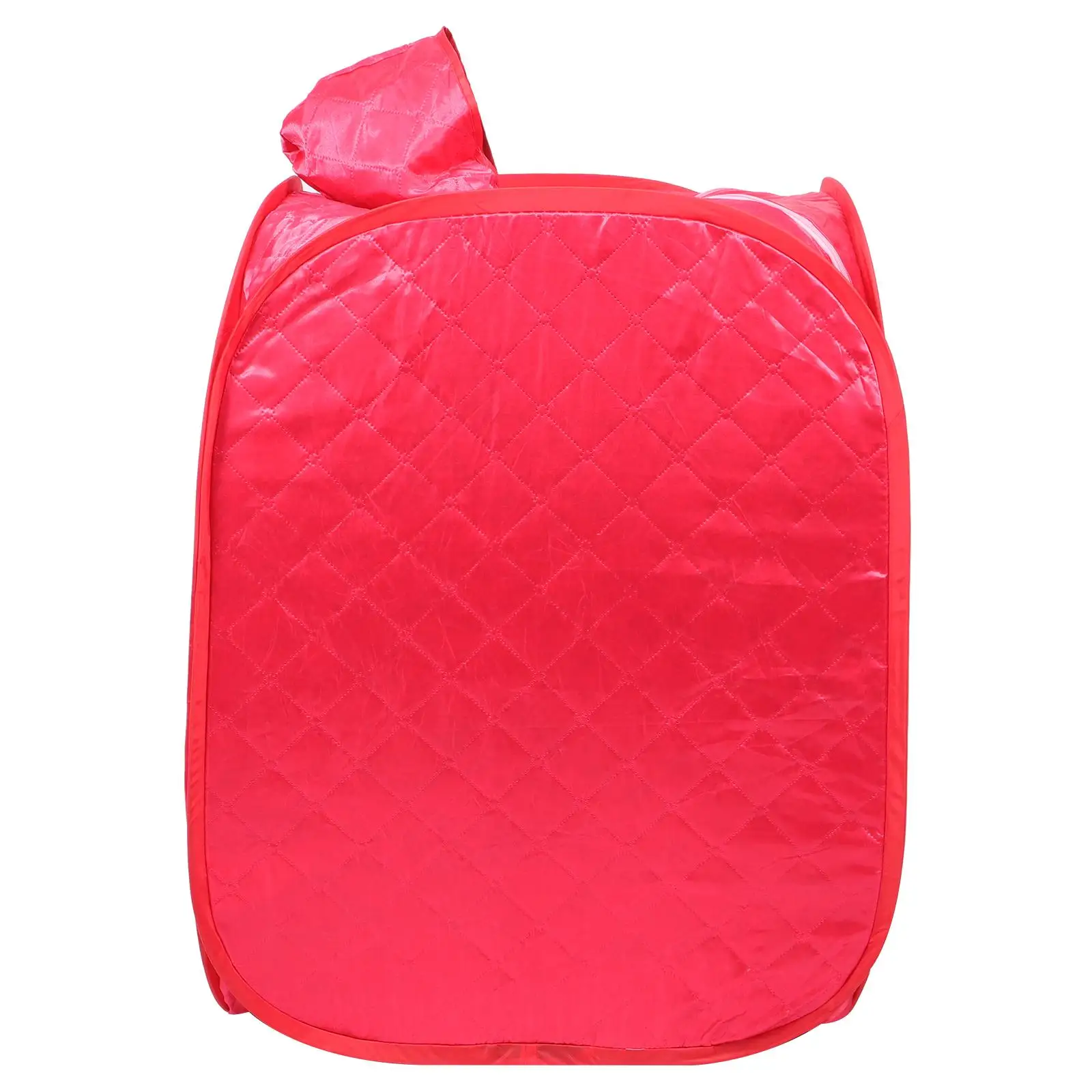 

Portable Sauna Tent Sweat Home Use Single Person Red Thickened Fabric Foldable Full Sauna Tents Waterproof Bottom