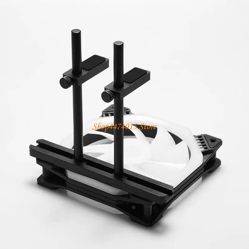 K1AA DIY Hoogte Verstelbare grafische kaart Mount Geanodiseerde aluminiumlegering beugel