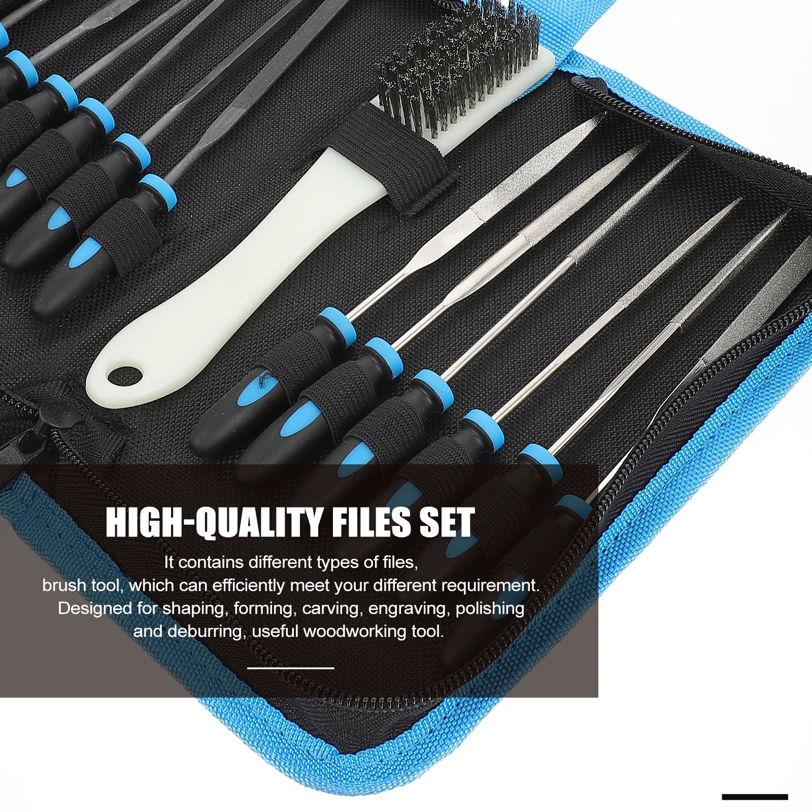 

Craft Woodworking File Plastic Surgery Set Practical Grinding Files Metal Tools Polishing