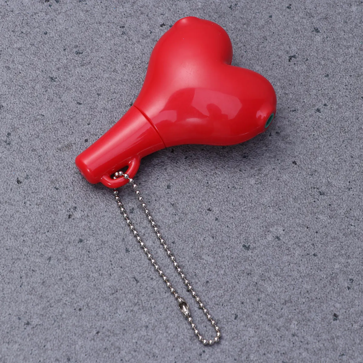 

Couple Heart Shape Earphone Splitter Red 2-Way Audio Headphone Jack Adapter Music Sharing Device Compatible 3.5mm