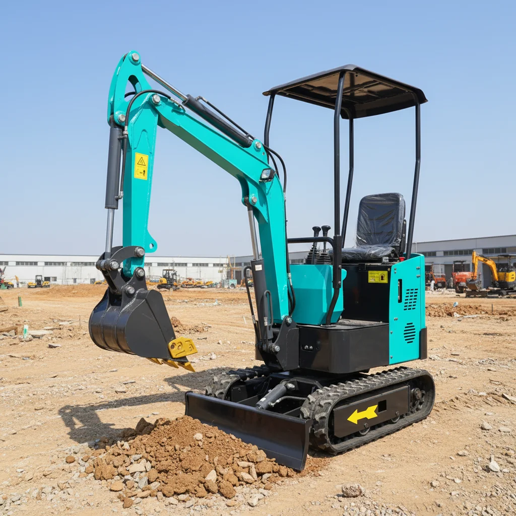 

Customize Hydraulic Crawler Excavator 1.5 Ton Mini Digger For Construction