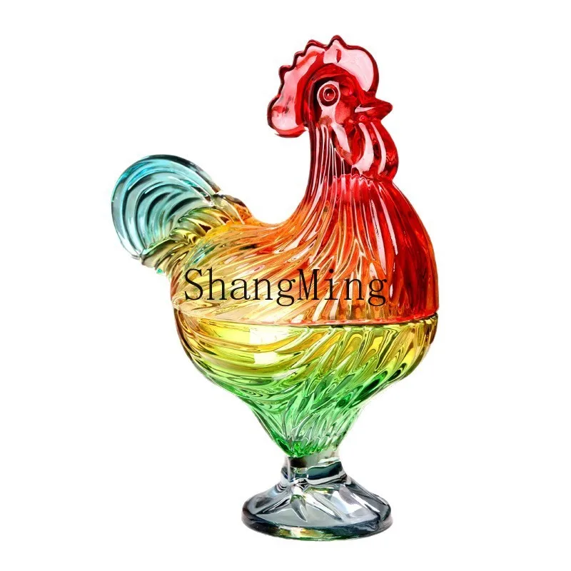 

Цветная глазурованная стеклянная банка для конфет DSA, креативная банка для сахара с крышкой, банка для хранения, для сухофруктов, для дома