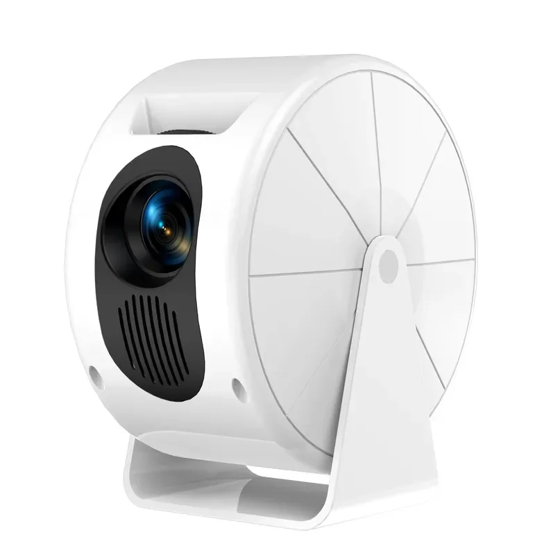 BOLRZO Wholesale portable high definition projector with pan tilt function, suitable for home mobile phone projector