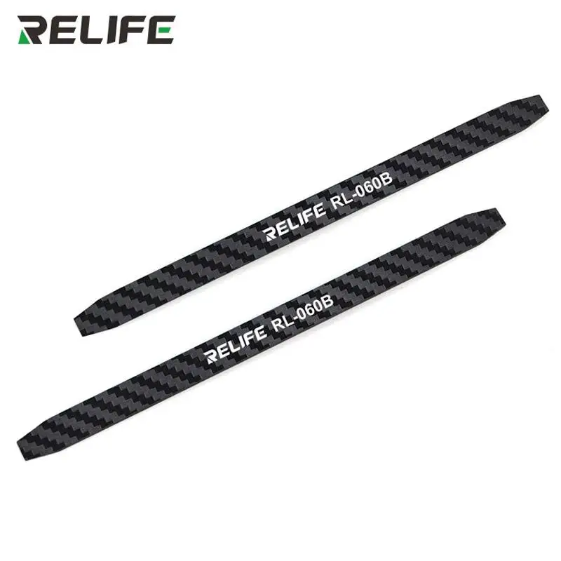 RELIFE RL-060B Anti-static Carbon Fiber Non-magnetic Disassembly Crowbar for Mobile Phone Repair Disassembly Crowbar Repair Tool