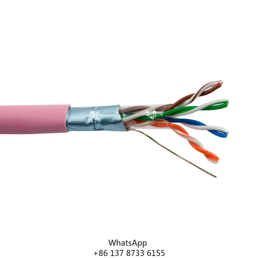 Cable LAN FTP de Alto Rendimiento Cat5e/Cat5 de CHANGBAO Fabrication Bulk, Cable de Comunicación Ethernet para Uso Comercial