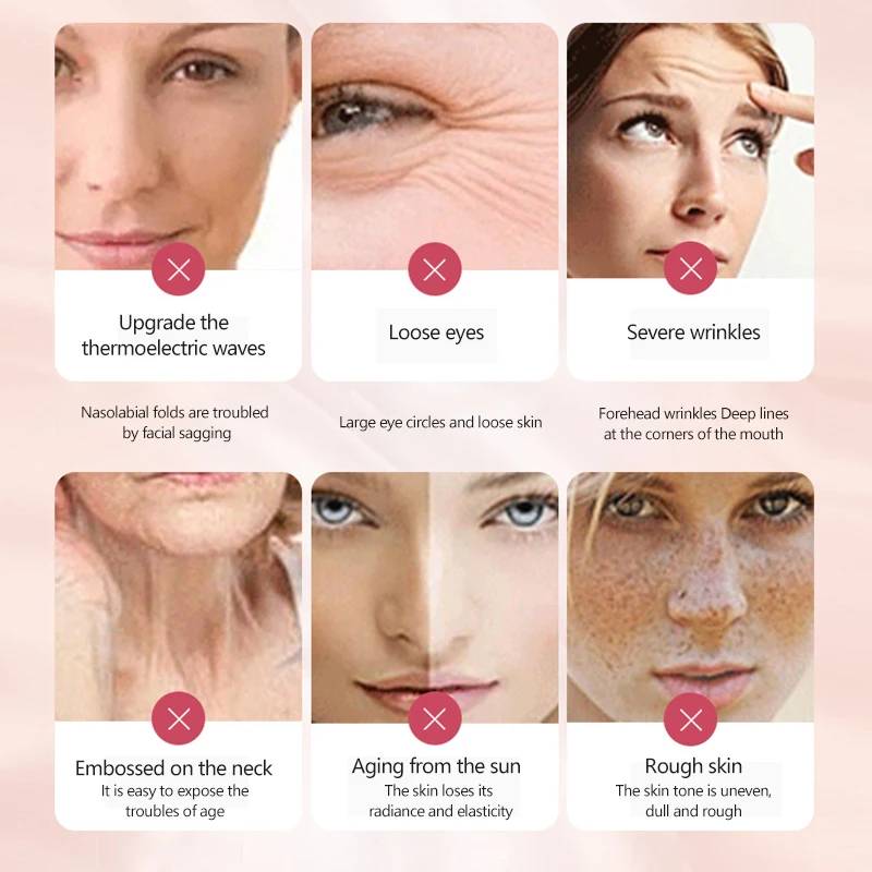 MINI HIFU Gesichtsradiofrequenz Schönheitsbehandlung EMS Mikrostrom Hautverjüngung Lifting Straffung Schönheit Instrumentt