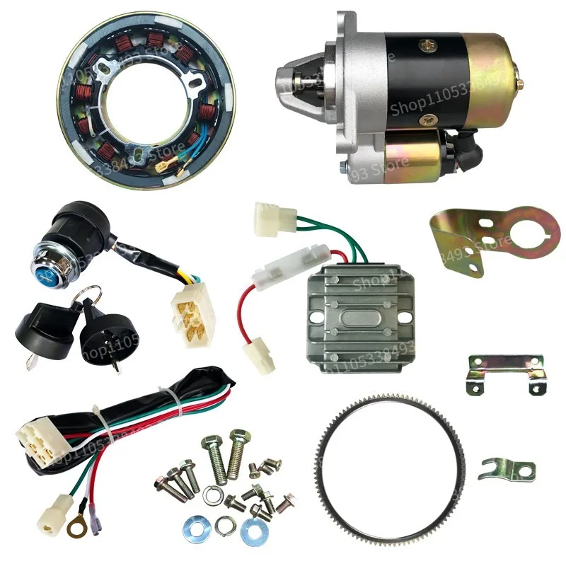 FOR Air-cooled Diesel Micro-tiller Accessories 170F173F178F186FA188F192 Motor