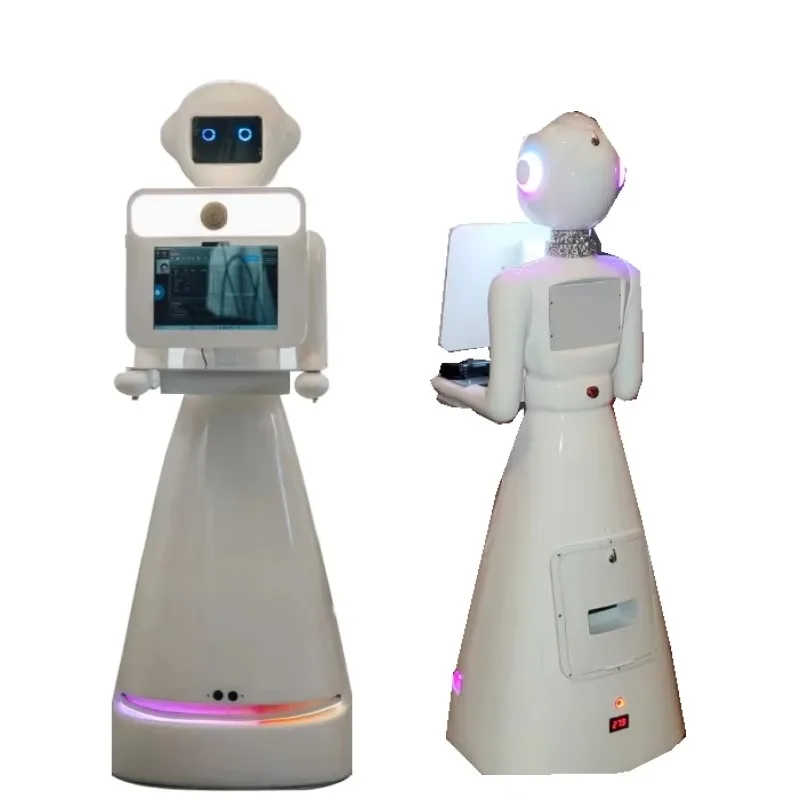 Smart 360 Photo Booth Robot Automatic Obstacle Avoidance Remote Control Roaming Selfie Machine Event Photography Station