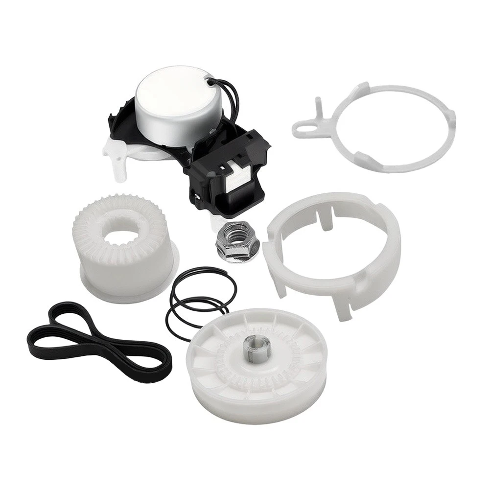 1 Set Washing Machine Parts Kit For W10913953 Actuator W10721967 Clutch W10006384 Belt Compatible with WET4027HW0 WTW4855HW1