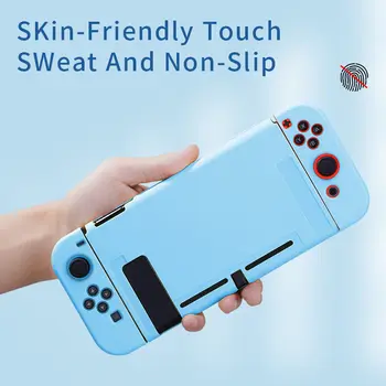 Etui ochronne kompatybilne z konsolą Switch NS/Nintendo Switch OLED i Joy-Conami, Switch można umieścić w stacji dokującej za pomocą obudowy 6 best sales etui na airpody bt21 - №5
