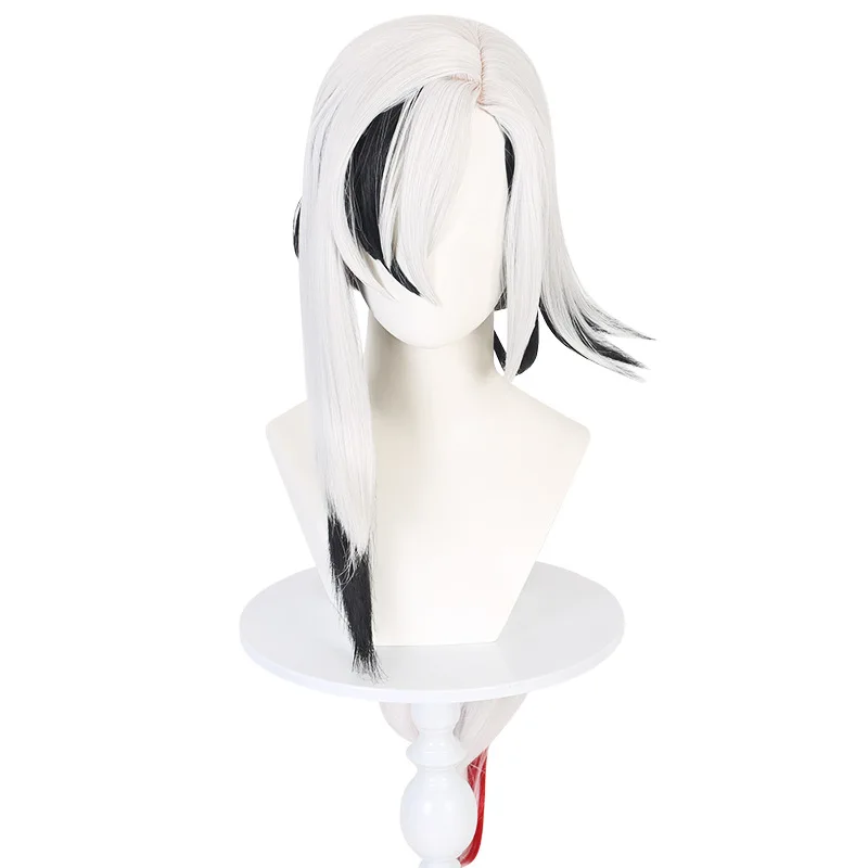 باروكة صناعية طويلة مستقيمة للنساء ذات مظهر طبيعي للحفلات التنكرية من الألياف المقاومة للحرارة