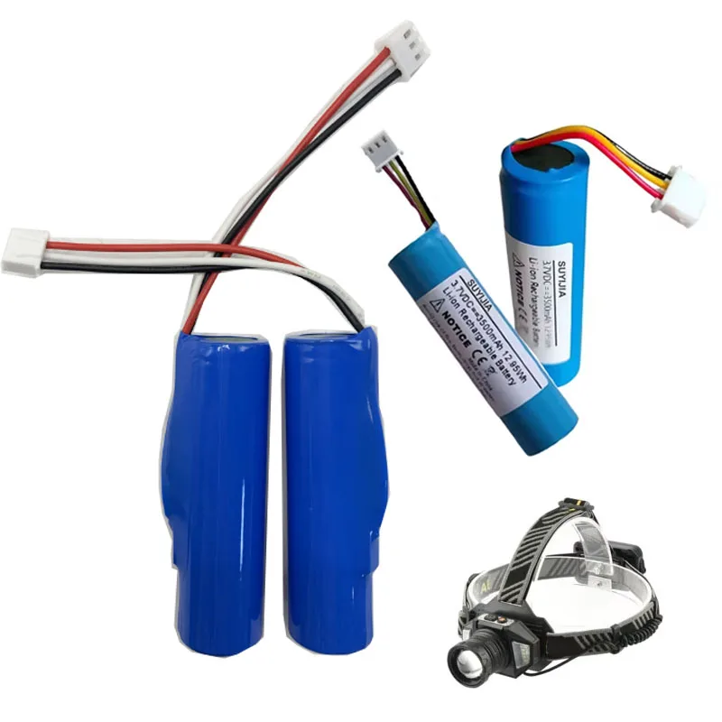 

3.7V 3500mAh Replacement Battery for Petzl Nao & Nao+ Plus+ Headlamp Li-ion 18650 Battery PACK E36 A AKKU Parts