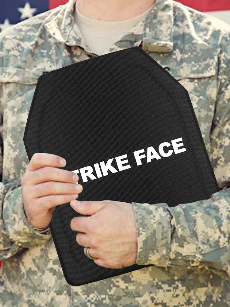 Bullets-Proof Plate PE IIIA Anti Bullets Board Stab-Proof Composite Plate Board Safety Vest Ballistic Body Armour Board 30x25cm