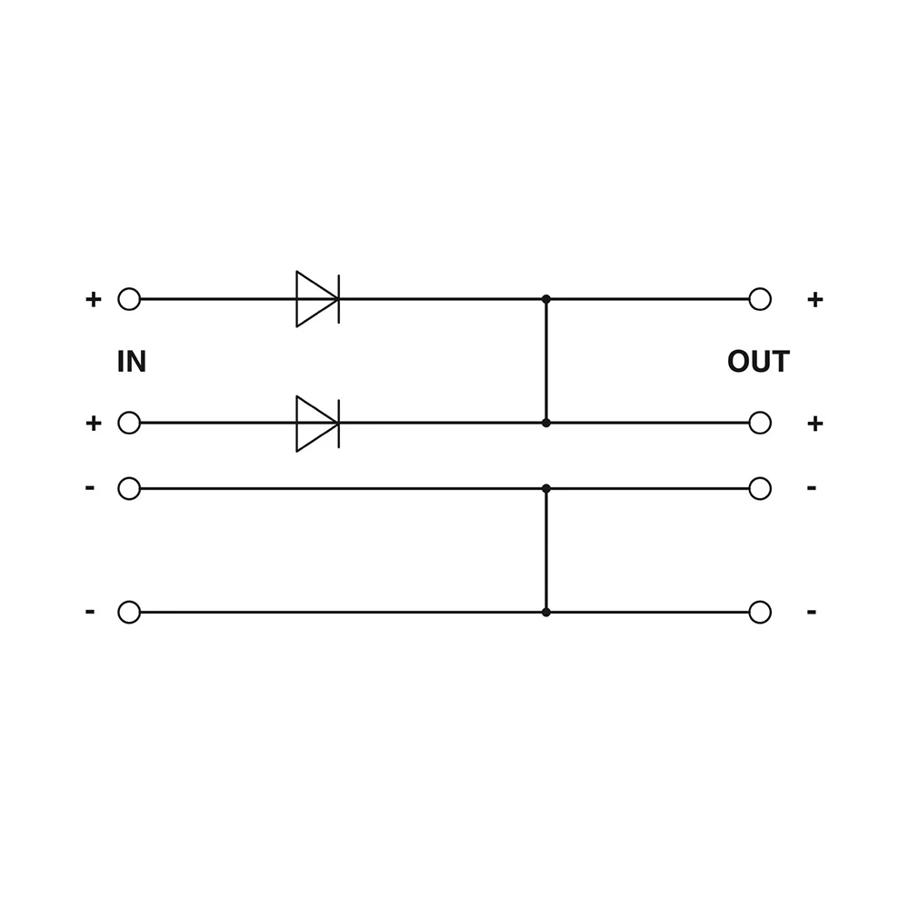QUINT4-DIODE/12-24DC/2X20/1X40- Redundant Module 2907719