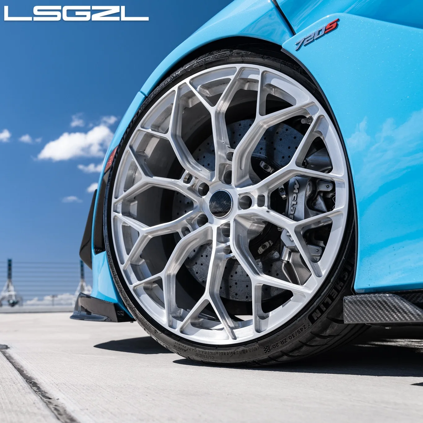 

LSGZL Custom 16-24 Inch Forged Alloy Wheel Rims for Bentley Bentayga Widebody Lamborghini McLaren 720S 5x114.3 5x120