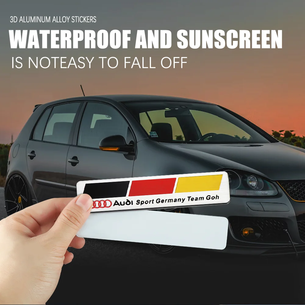 3D алюминиевая наклейка на автомобиль, значок на кузов, багажник, хвост, наклейка для Audi Sline SPORT A3 A4 A5 A6 b6 b7 b9 8p b8 c7 S4 S5 TT B5 автомобильная наклейка 3D алюминиевая наклейка на автомобиль, значок на кузов, багажник, хвост, наклейка для Audi Sline SPORT A3 A4 A5 A6 b6 b7 b9 8p b8 c7 S4 S5 TT B5 автомобильная наклейка