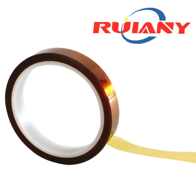 30meter x 5-40mm High Temperature Polyimide Tape Heat Resistant Insulation Polyimide Film Adhesive Tape 10mm