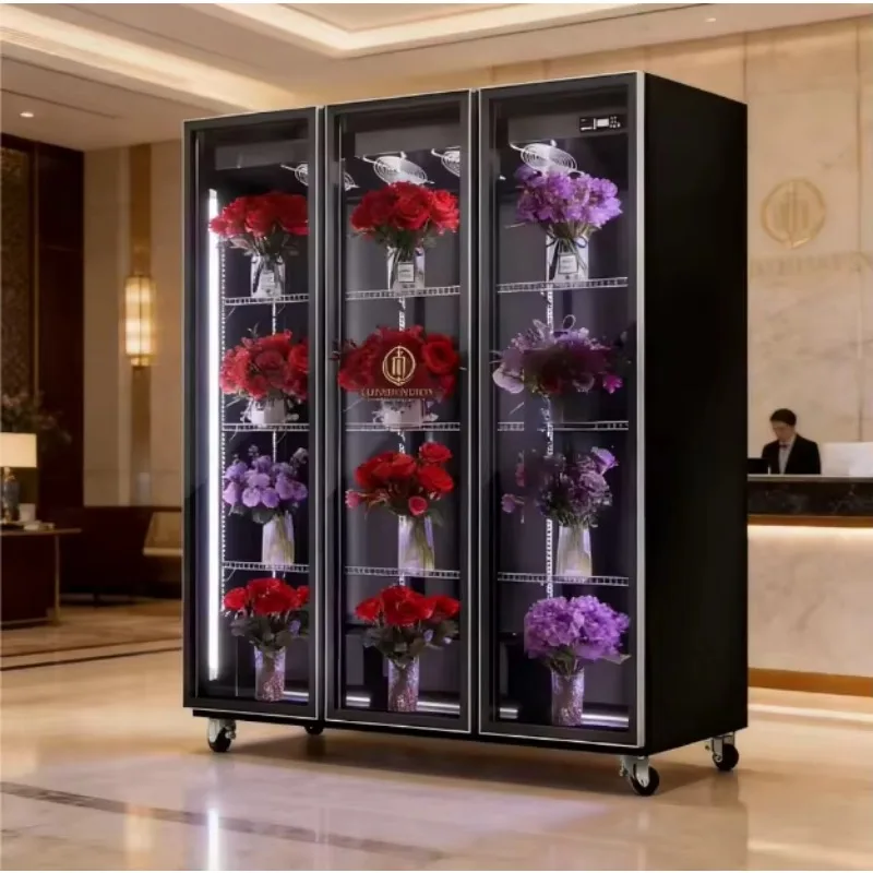 Fresh Flowers Preservation Floral Storage Commercial Flower Cooler Cabinet Refrigerator Display Fridge