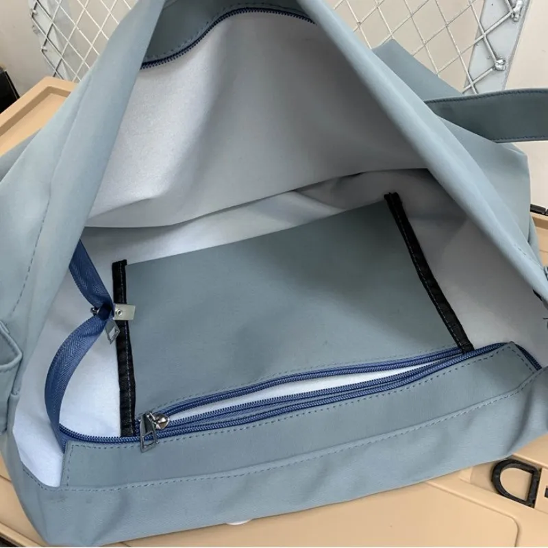 2023 Men's And Women's Large Capacity Messenger Bag Crossbody Bag Student Bag High Quality Canvas Travel Outdoor Fitness Bag