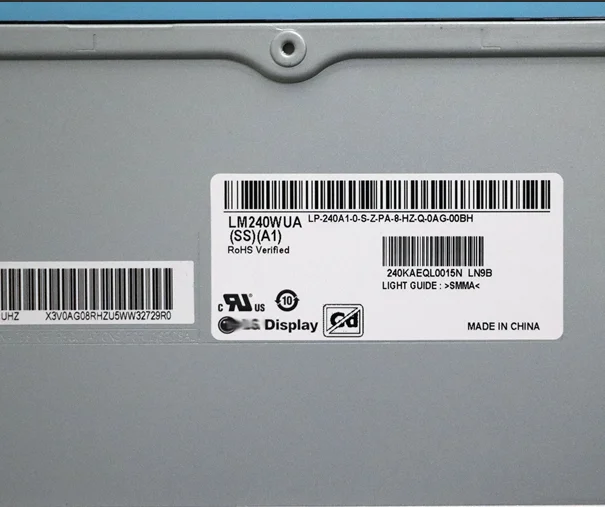 Imagem -02 - Tela Lcd Original para Display lg Lm240wua Ssa1 Ssa2 Lm240wua-ssa2 Lm240wua-ssa1 Lm240wua-ssa1 Display para lg Dell U2415 Eizo Ev2455