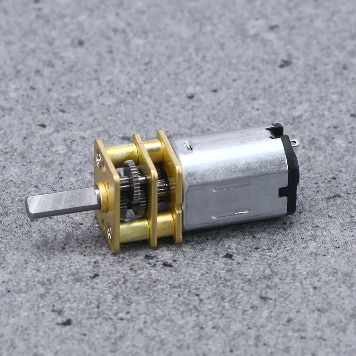 عزم الدوران المنخفض تيار مستمر صندوق التروس الضوضاء 6 فولت تيار مستمر محرك تخفيض التروس لمحرك مشاريع أتمتة الروبوتات #1